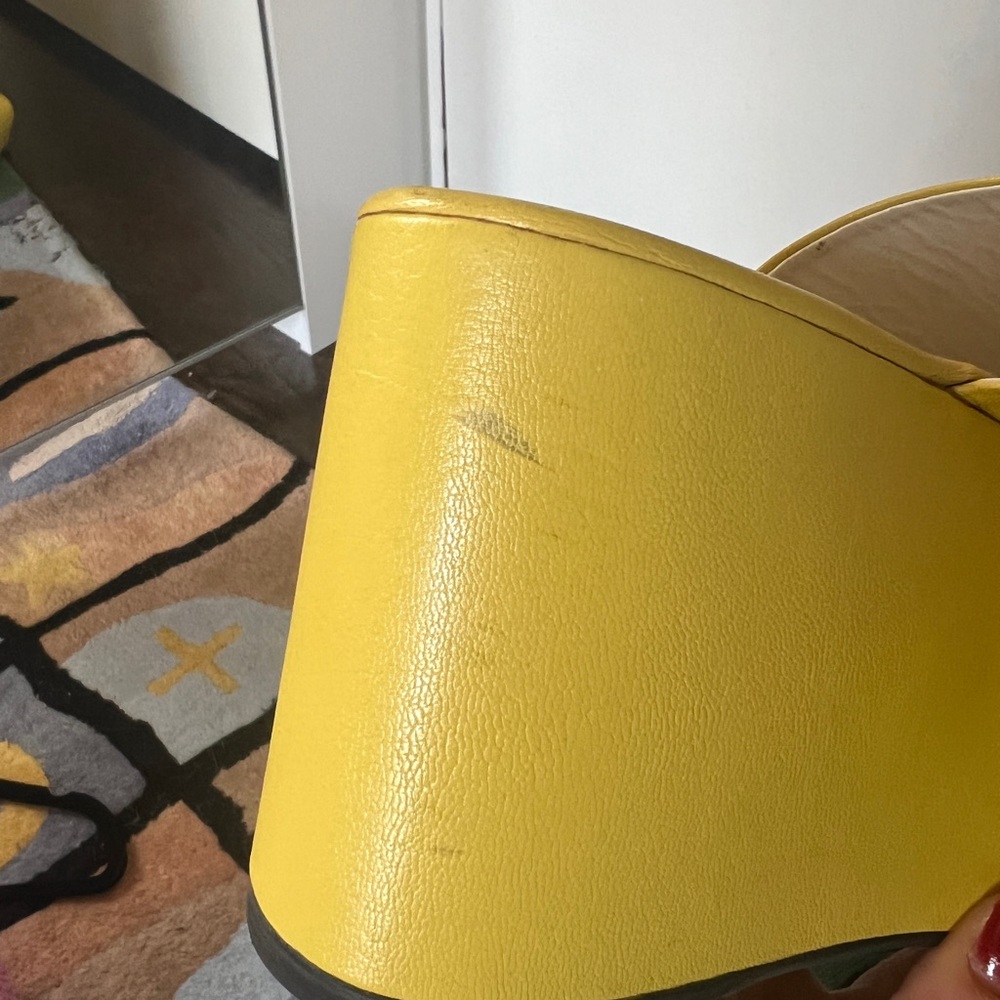 Simon Miller Yellow Blackout Platforms - Picture 5 of 7